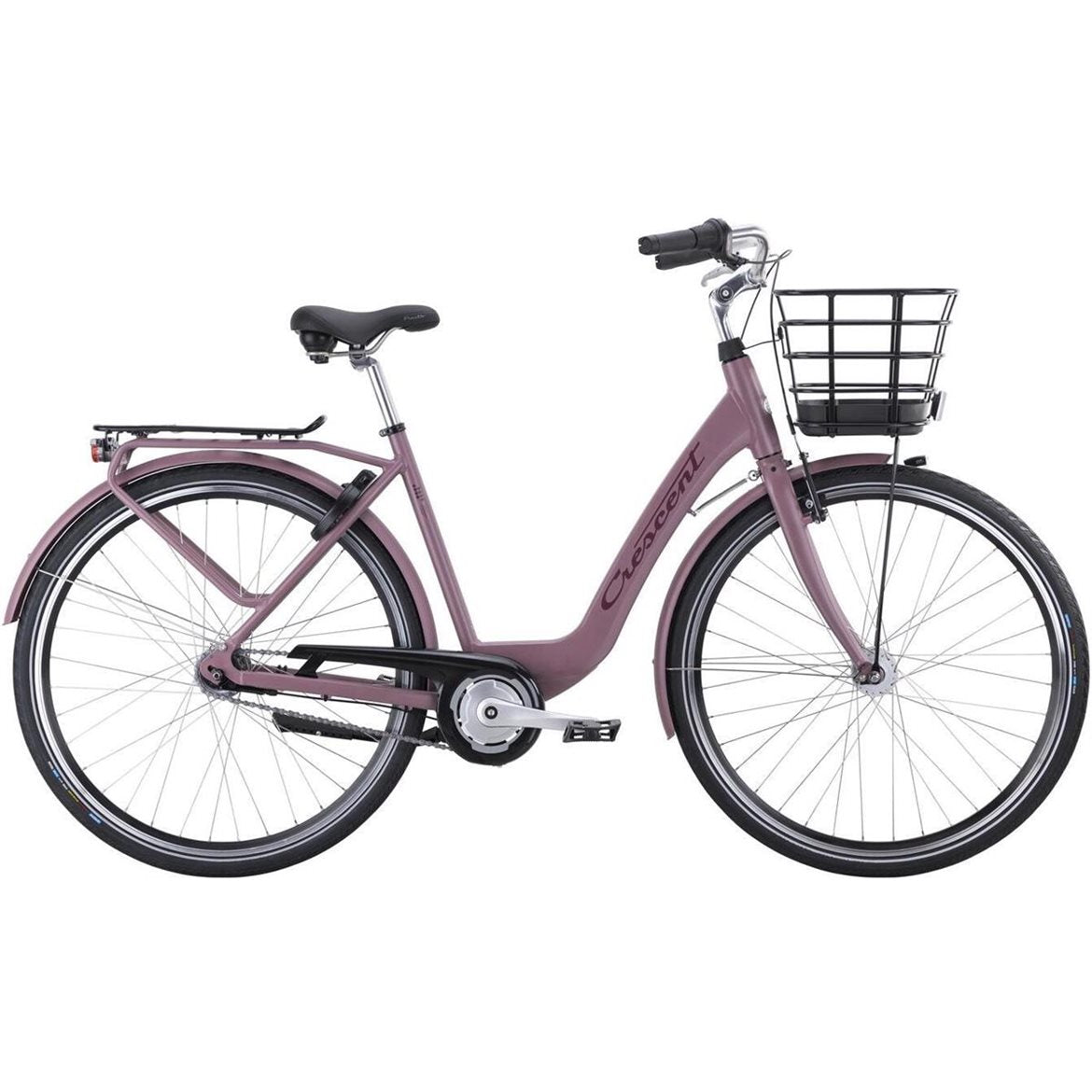 Damcykel Crescent Tove 28 Tum 7-Växlar Bordeaux