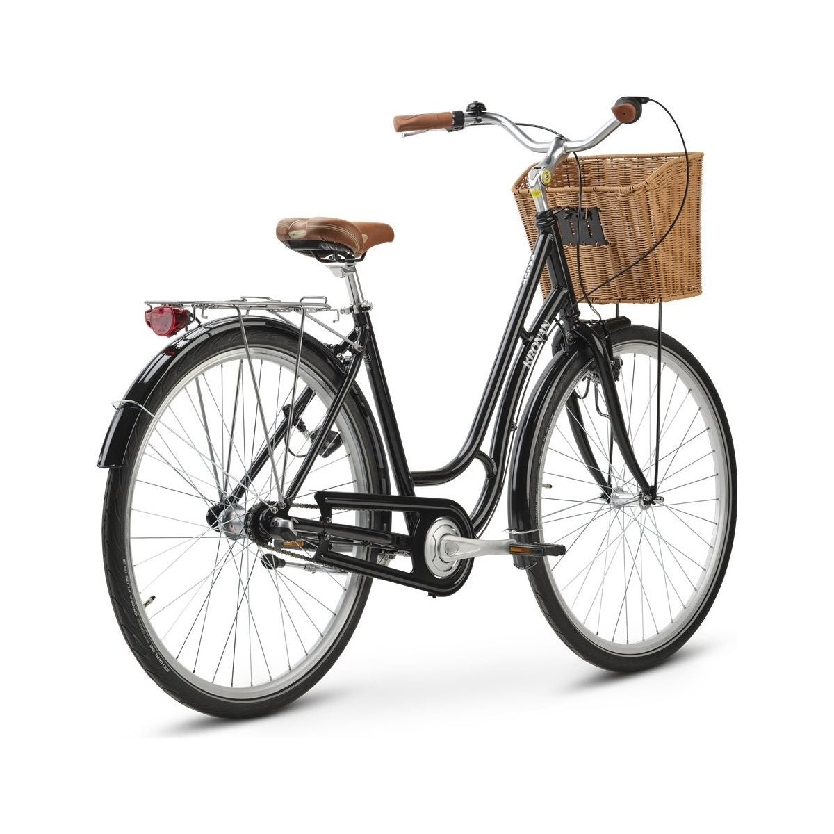 Damcykel Kronan Salut Black