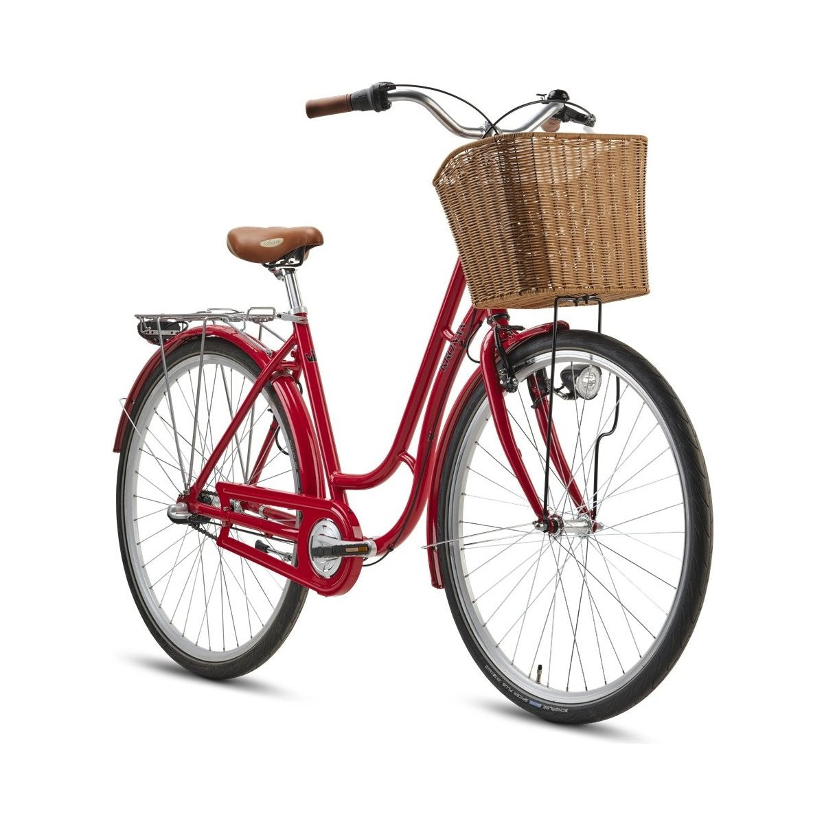 Damcykel Kronan Salut Red