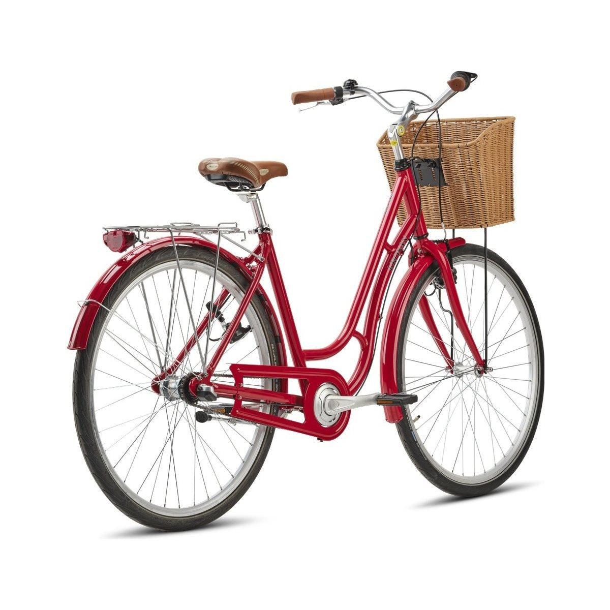 Damcykel Kronan Salut Red