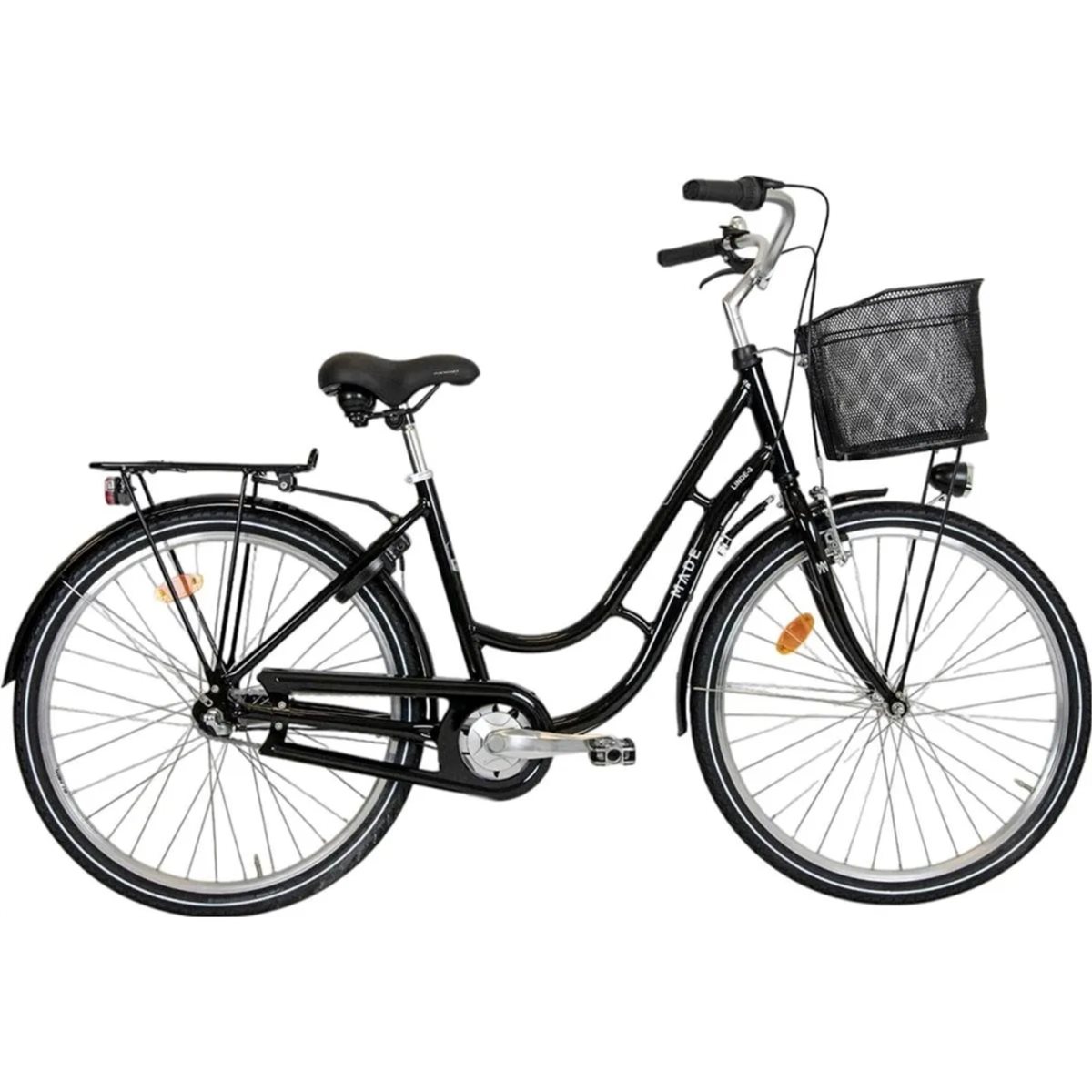 Damcykel Made Linde 3 26" Black 44