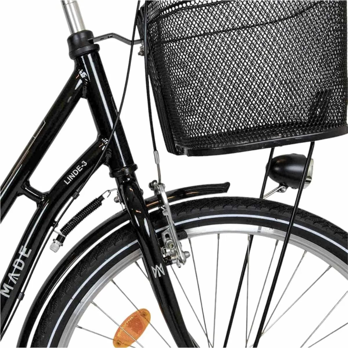 Damcykel Made Linde 3 26" Black 44
