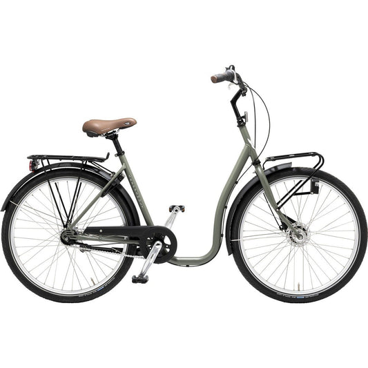 Damcykel Skeppshult Dela 7-Vxl Oliv Matt