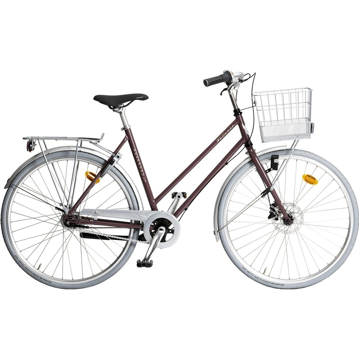 Damcykel Skeppshult Favorit 7-Vxl Dimbrun
