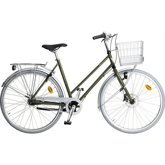 Damcykel Skeppshult Favorit 7-Vxl Fältgrön
