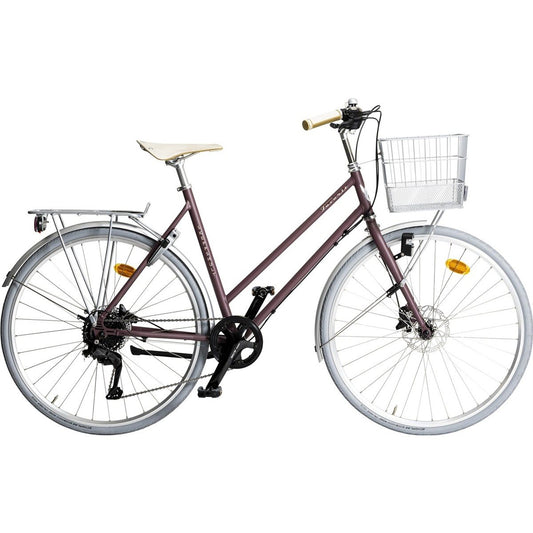Damcykel Skeppshult Favorit Sport 9-Vxl Dimbrun Matt