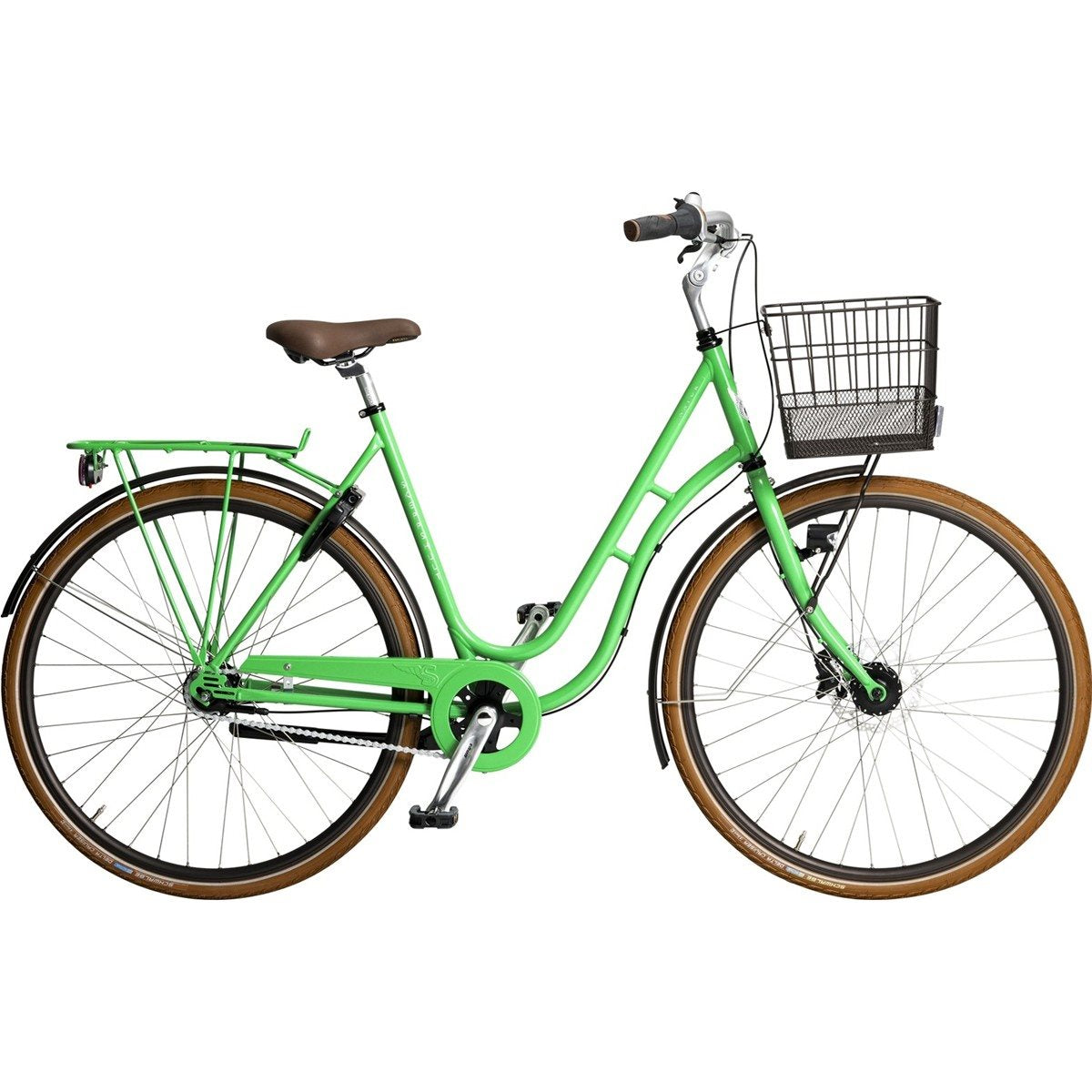 Damcykel Skeppshult Natur Colour 7-Vxl Bära Grön