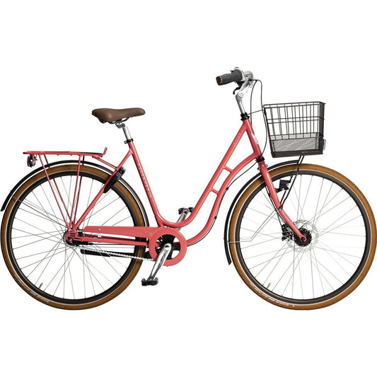 Damcykel Skeppshult Natur Colour 7-Vxl Bära Röd