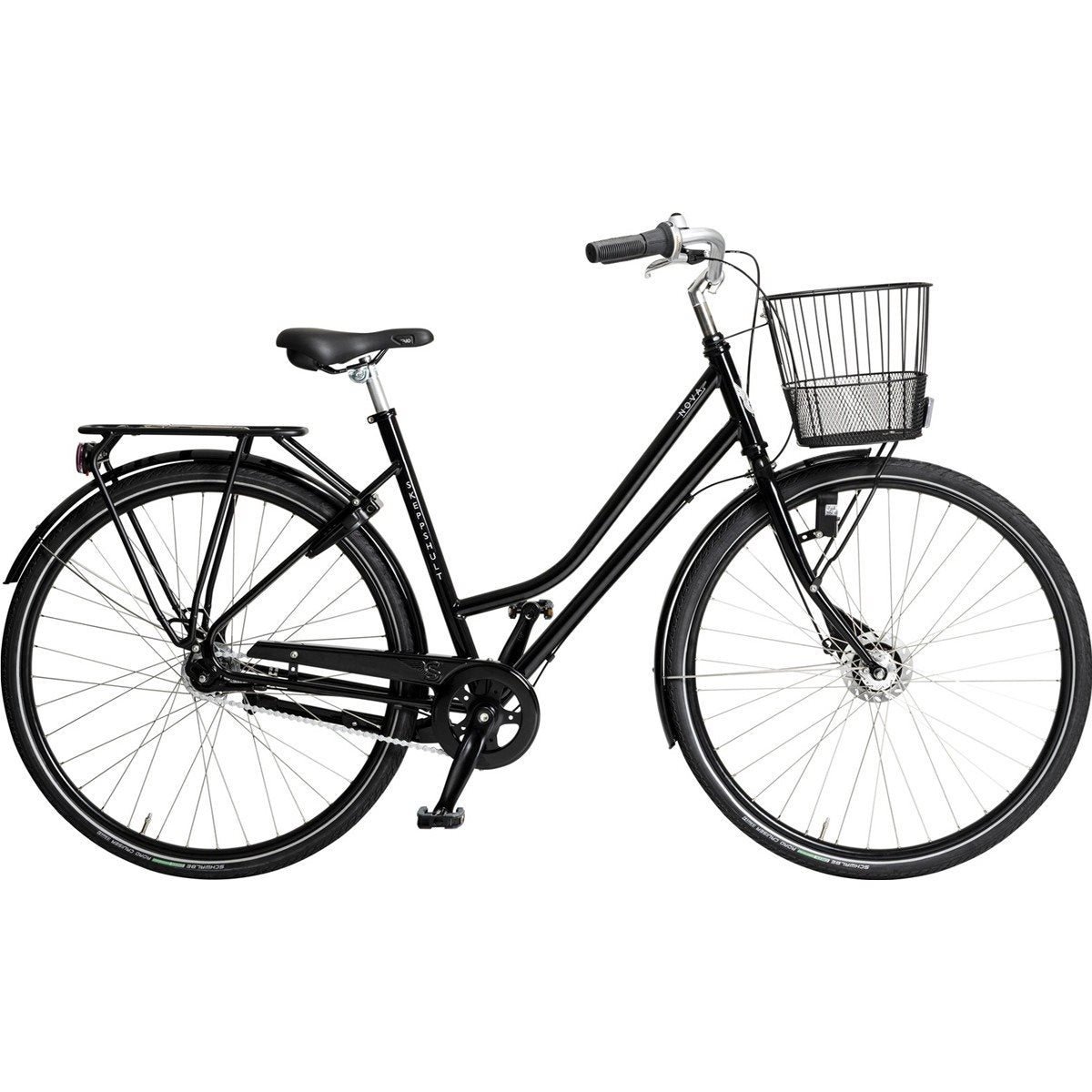 Damcykel Skeppshult Nova 7-Vxl Spegelsvart