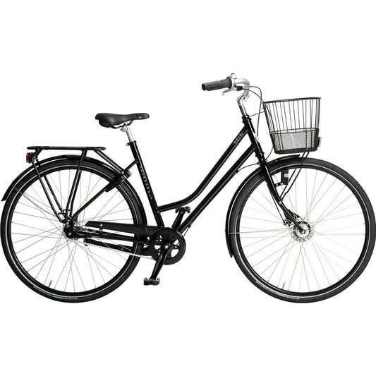 Damcykel Skeppshult Nova 7-Vxl Spegelsvart