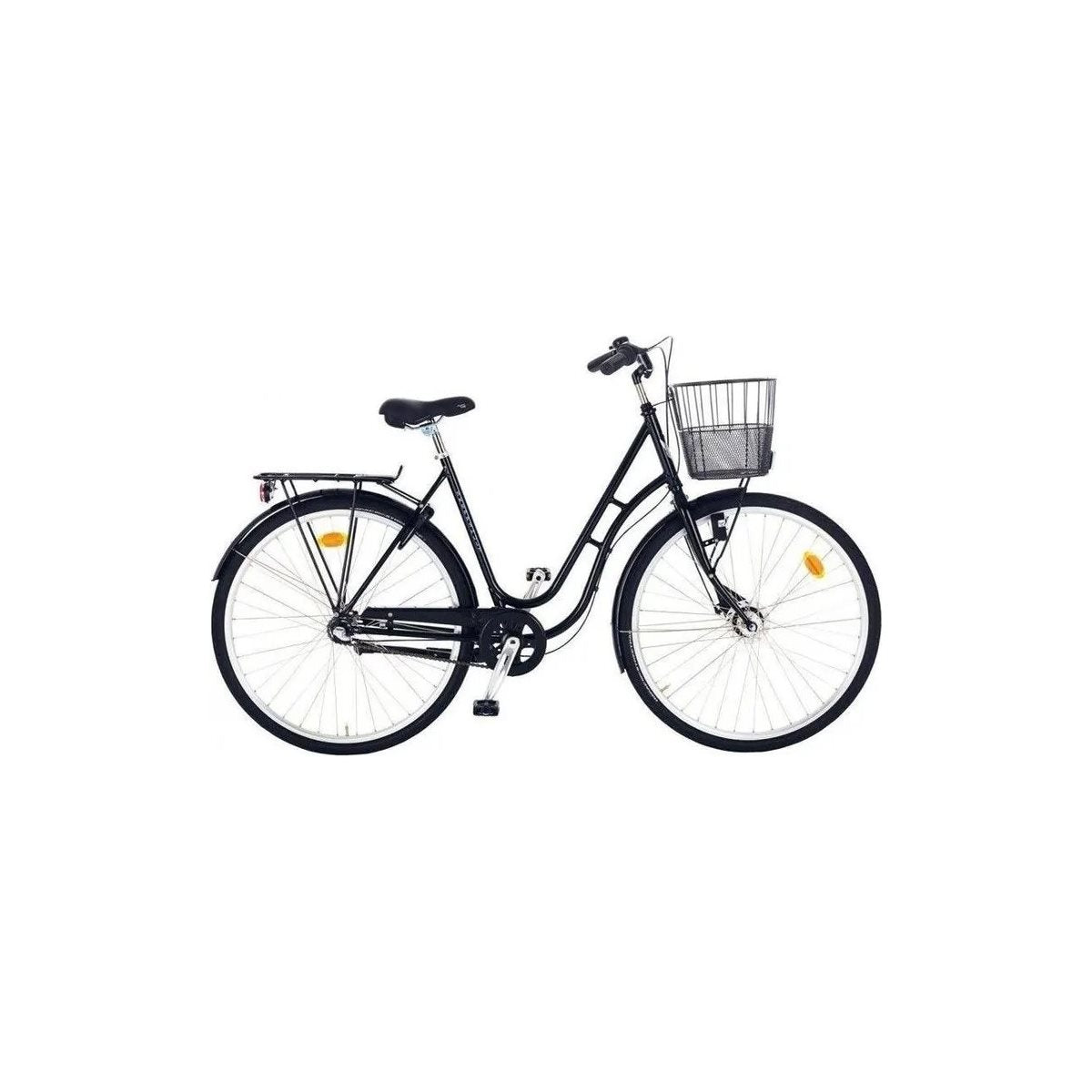 Damcykel Skeppshult Original 3-Vxl Spegelsvart