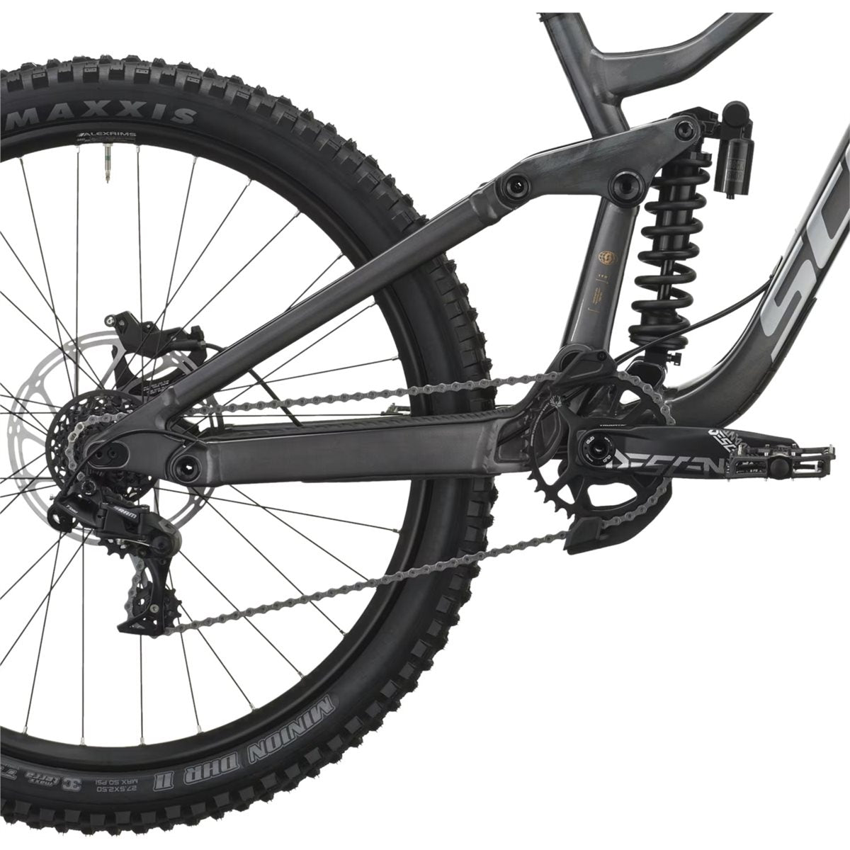 Downhill cykel Scott Gambler 20 Alloy Black