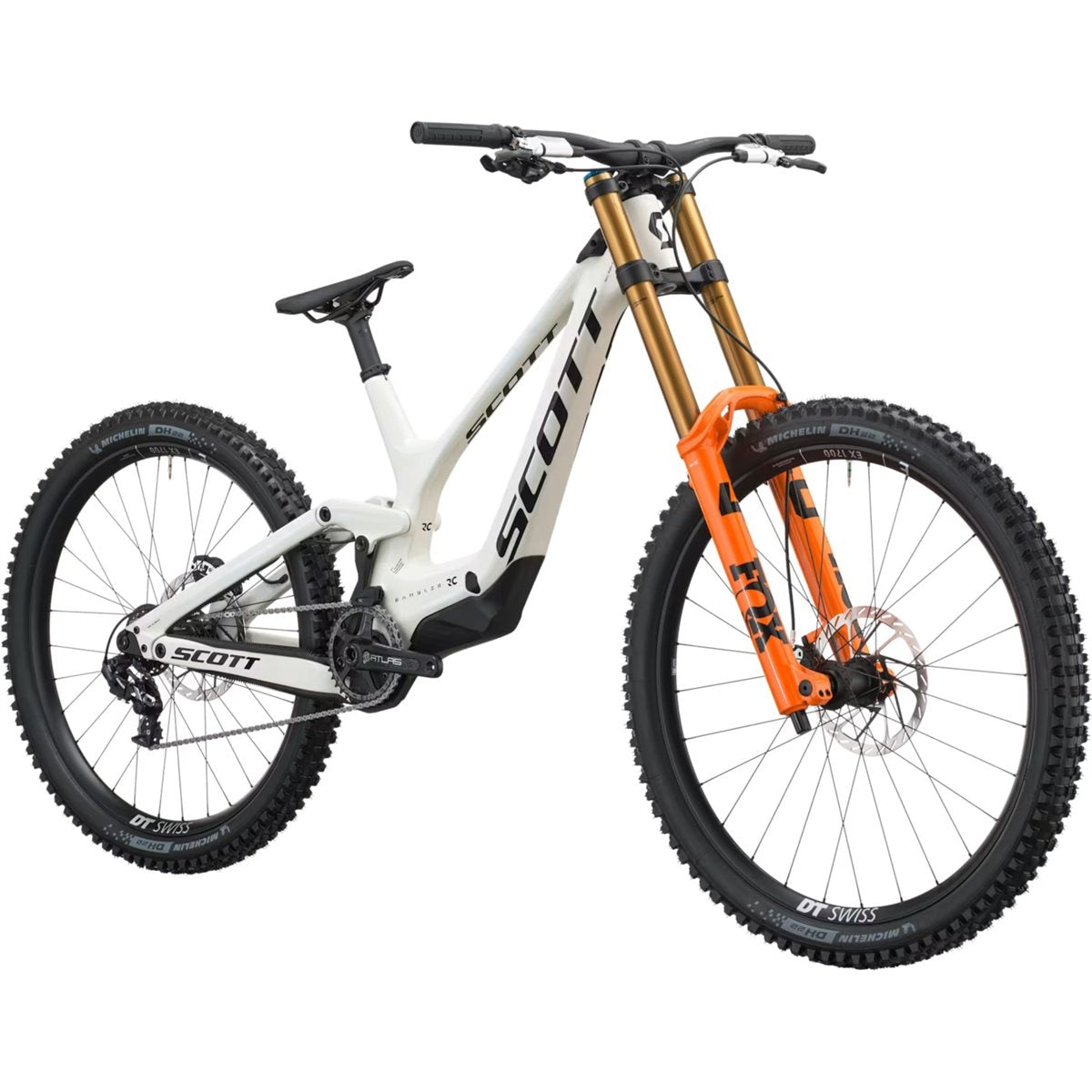 Downhill cykel Scott Gambler RC Foggy Grey