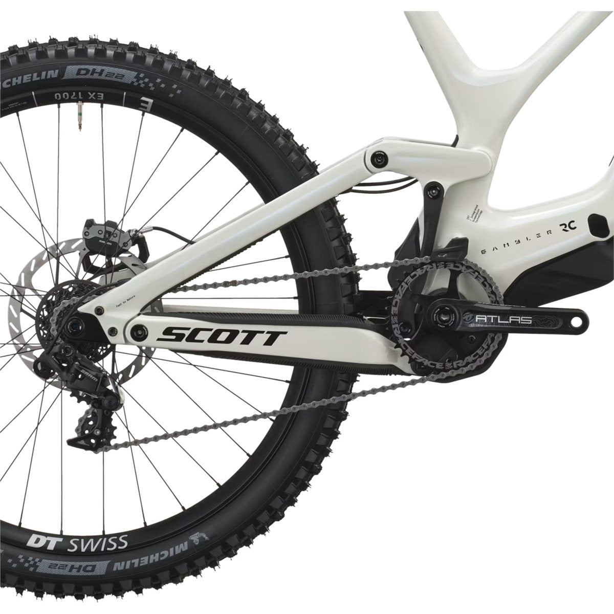 Downhill cykel Scott Gambler RC Foggy Grey