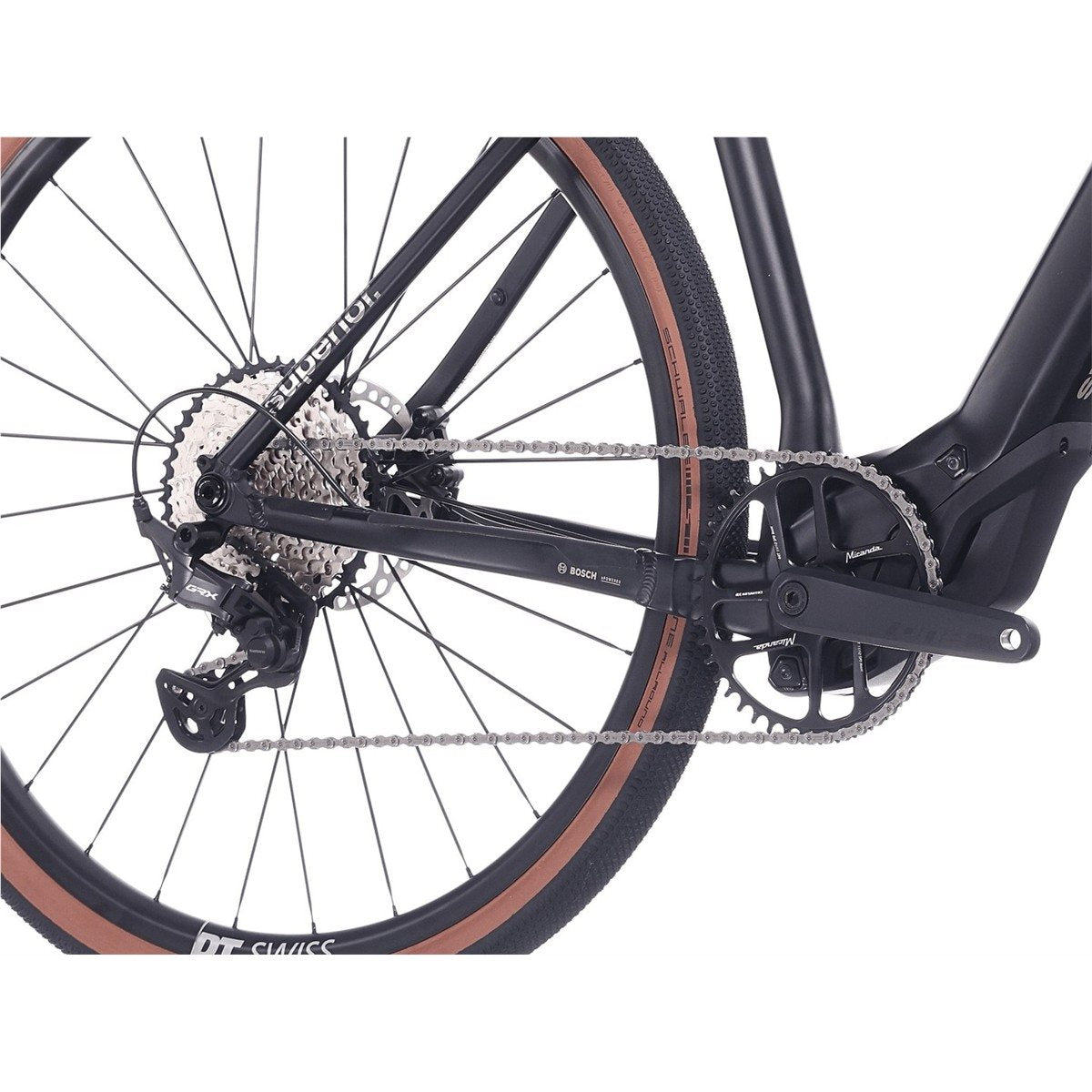 E-Gravelbike Superior iXR 6.5 Gloss Black/Matte Black