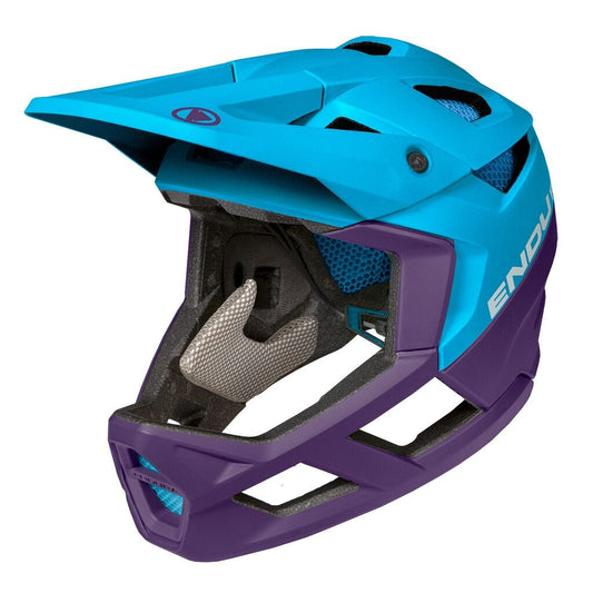 Cykelhjälm Endura MT500 Full Face Blå