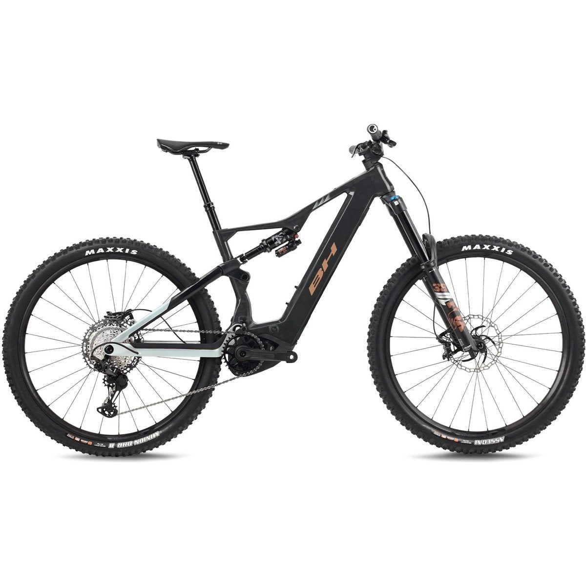 El MTB BH iLynx+ NX Enduro Carbon 9.6 Black/Oxyde/Sea Blue
