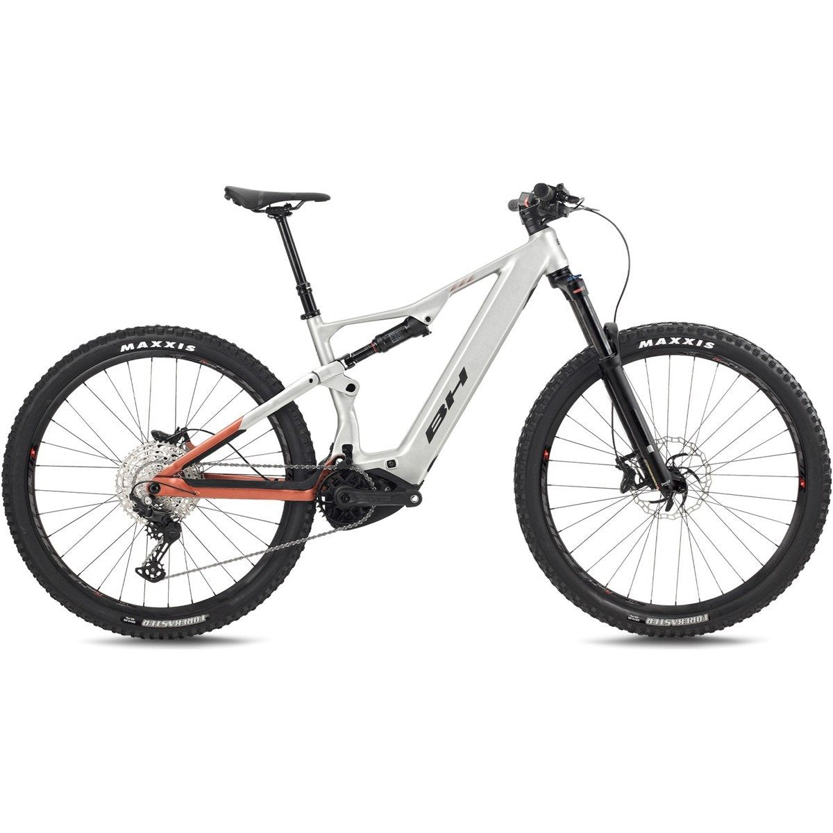 El MTB BH iLynx+ NX Trail 7.9 White/Dark Brown/Oxyde