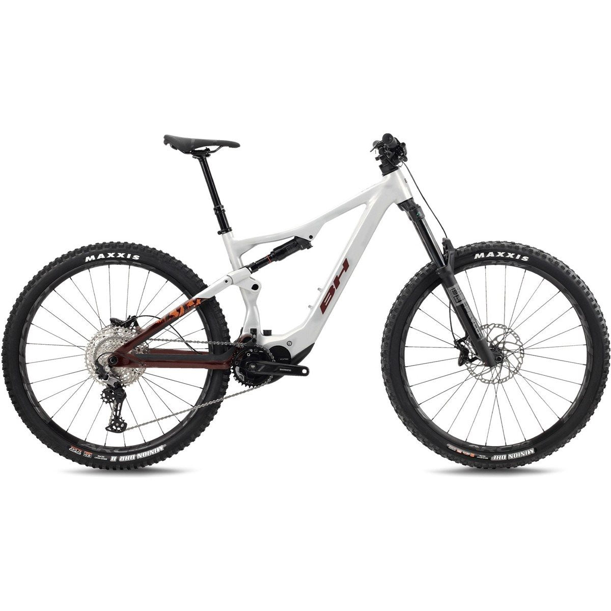 El MTB BH iLynx+ SL Enduro 9.0 White/Dark Brown/Oxyde