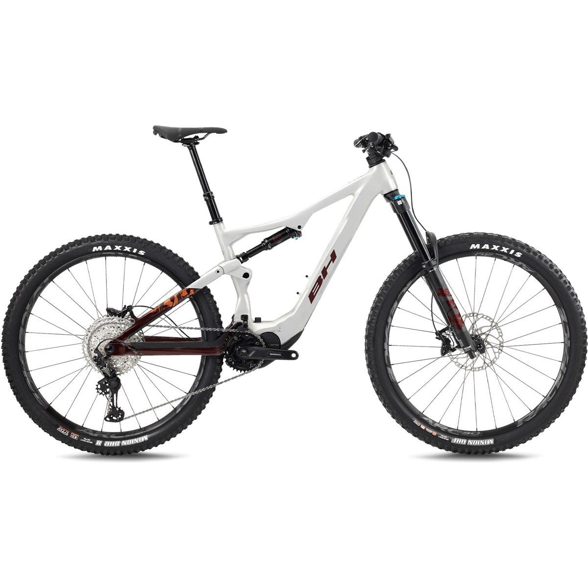El MTB BH iLynx+ SL Enduro 9.1 White/Dark Brown/Oxyde
