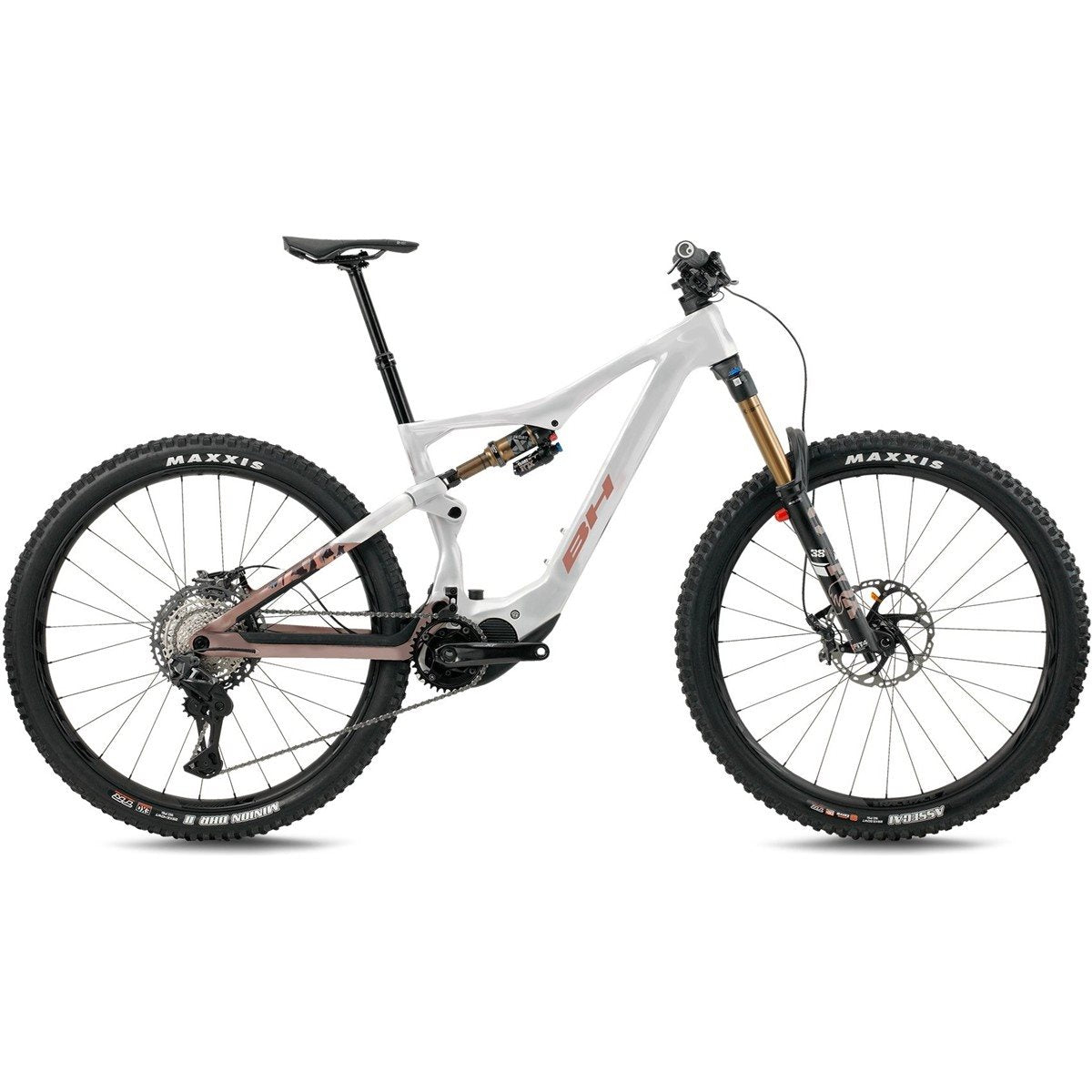 El MTB BH iLynx+ SL Enduro Carbon 9.8 Light Grey/Oxyde/Rose Gold