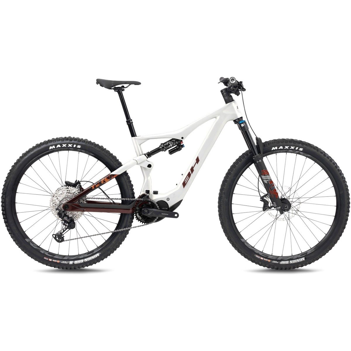 El MTB BH iLynx+ SL Trail Carbon 8.6 White/Dark Brown/Oxyde