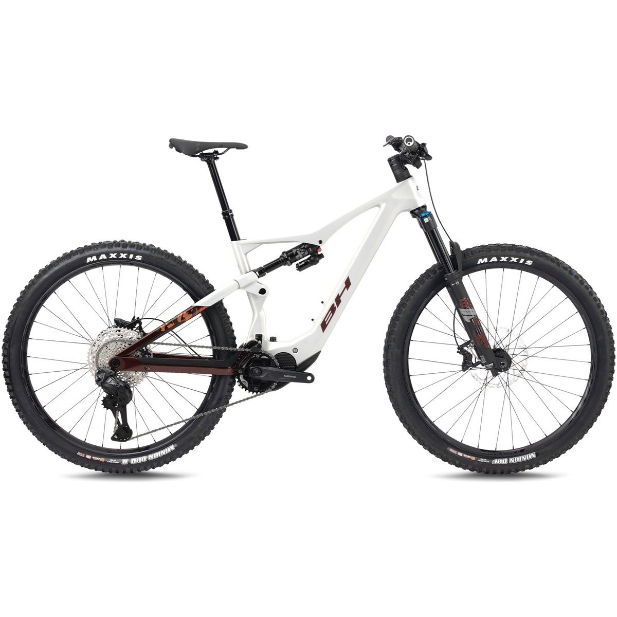 El MTB BH iLynx+ SL Trail Carbon 8.7 White/Dark Brown/Oxyde