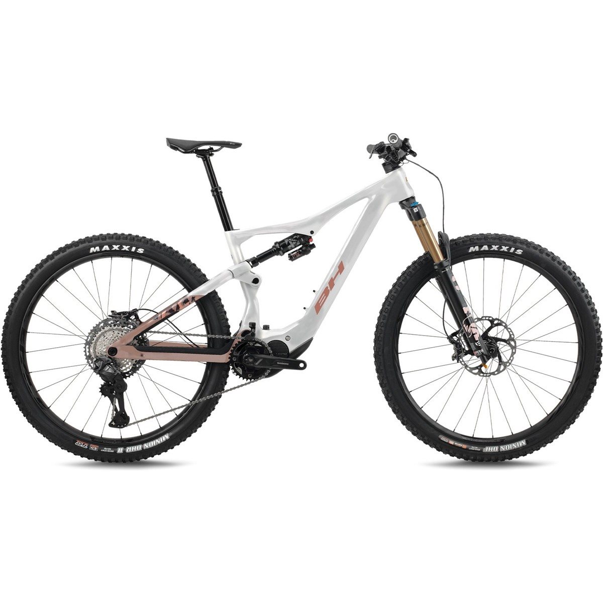 El MTB BH iLynx+ SL Trail Carbon 8.8 Light Grey/Oxyde/Rose Gold