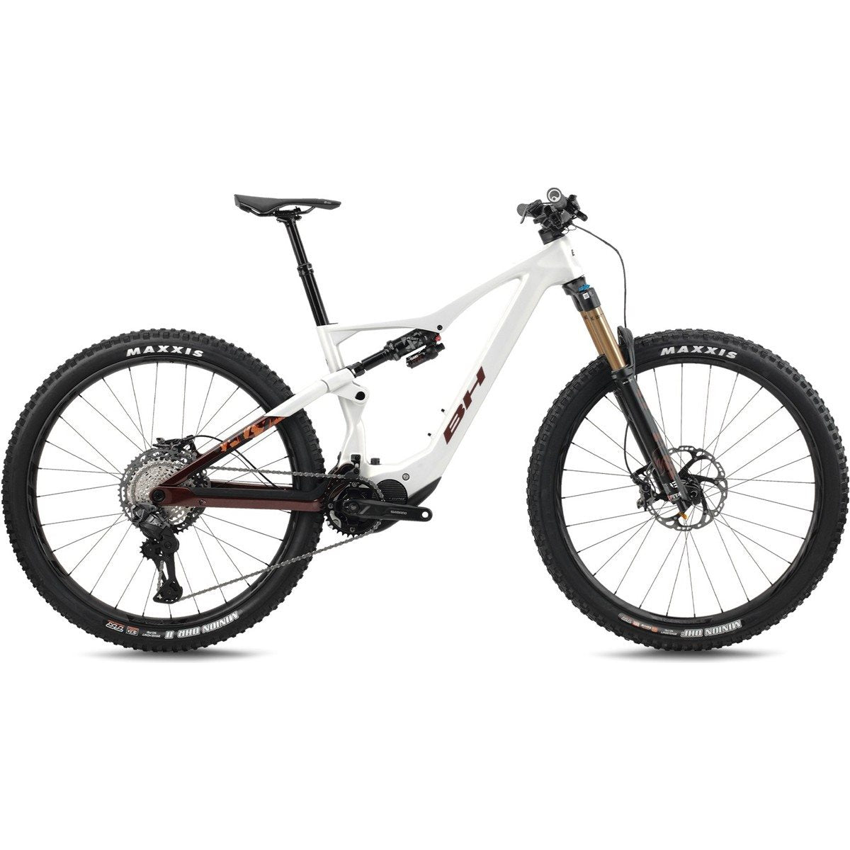 El MTB BH iLynx+ SL Trail Carbon 8.8 White/Dark Brown/Oxyde