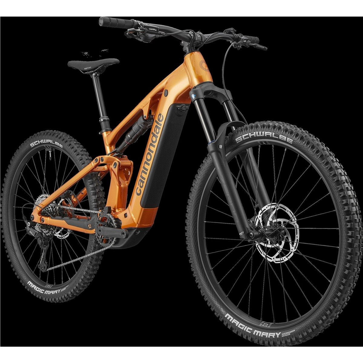 El MTB Cannondale Moterra 4+ Tiger Eye