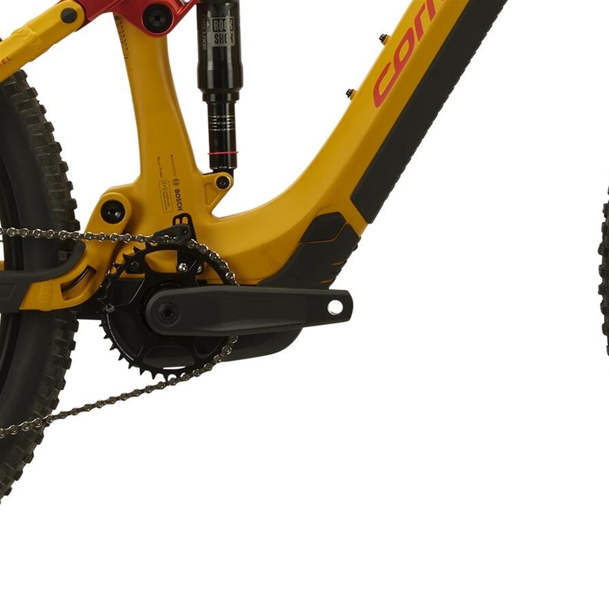 El MTB Corratec E-Power RS 140 EL Ochre/Red/Dark Grey