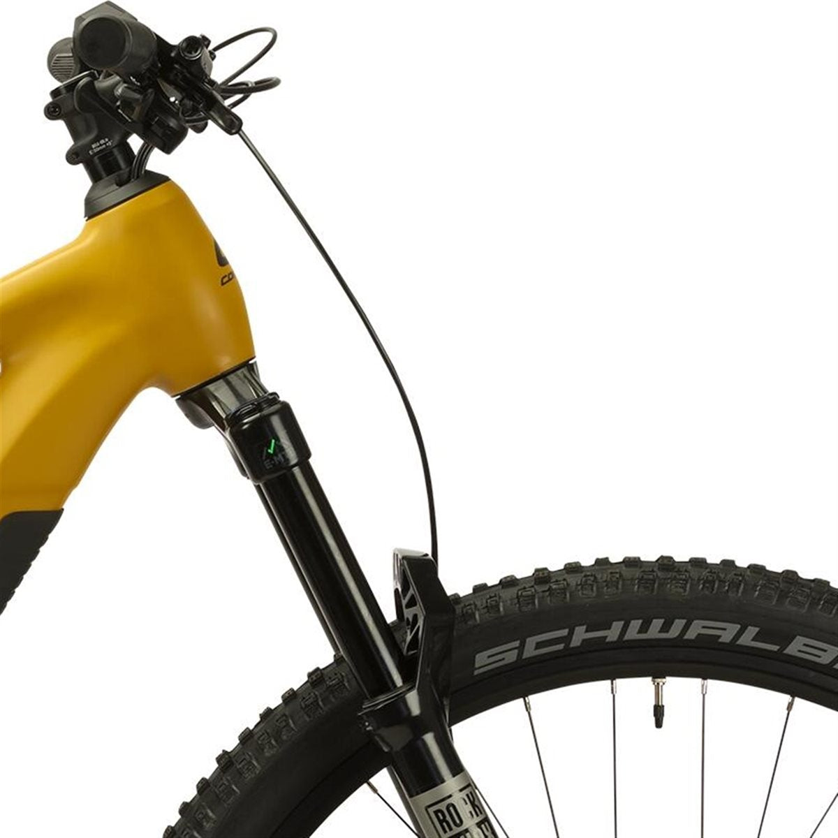 El MTB Corratec E-Power RS 140 EL Ochre/Red/Dark Grey