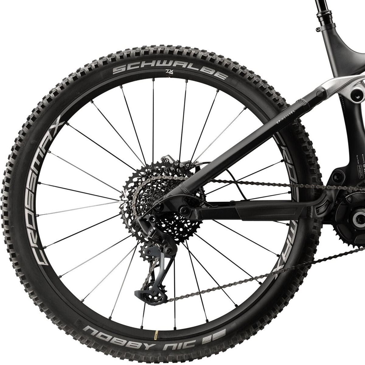El MTB Corratec E-Power RS 140 EL Pro Team Dark Grey/Silver/Black