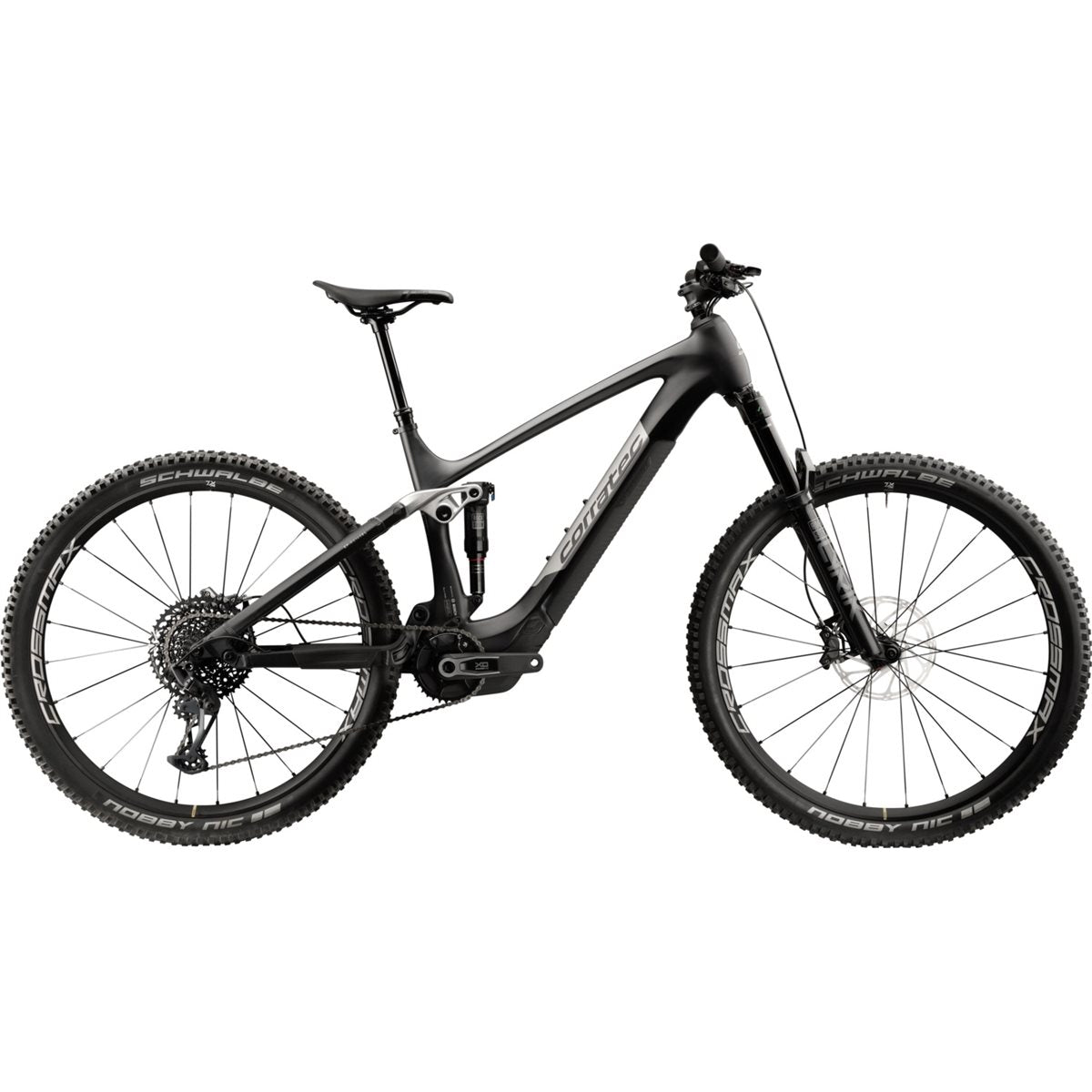 El MTB Corratec E-Power RS 140 EL Pro Team Dark Grey/Silver/Black