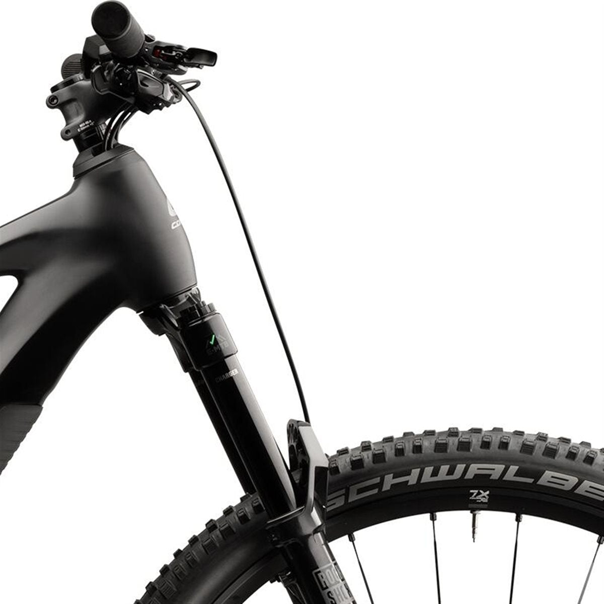 El MTB Corratec E-Power RS 140 EL Pro Team Dark Grey/Silver/Black