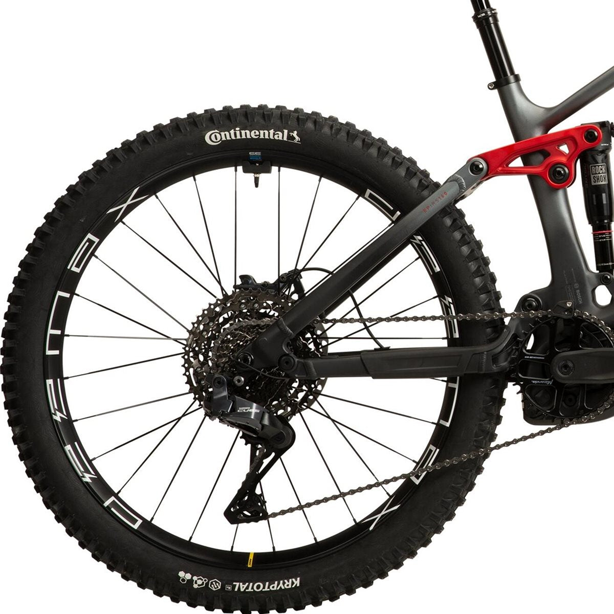 El MTB Corratec E-Power RS 160 Di2 Automatic Black/Red/Dark Silver