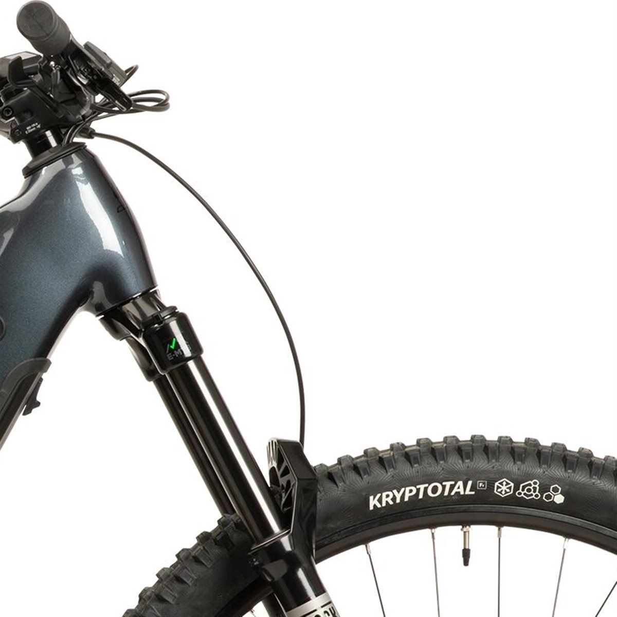 El MTB Corratec E-Power RS 160 Elite 600 Anthracite/White/Bright Green
