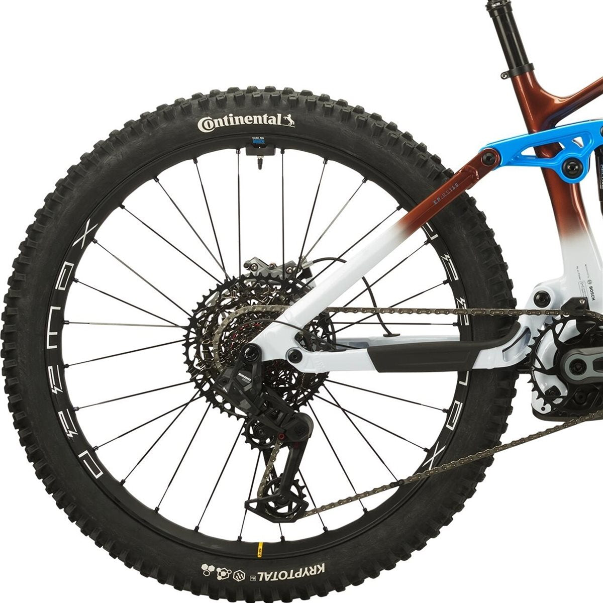 El MTB Corratec E-Power RS 160 Factory White/Brown/Blue/Black