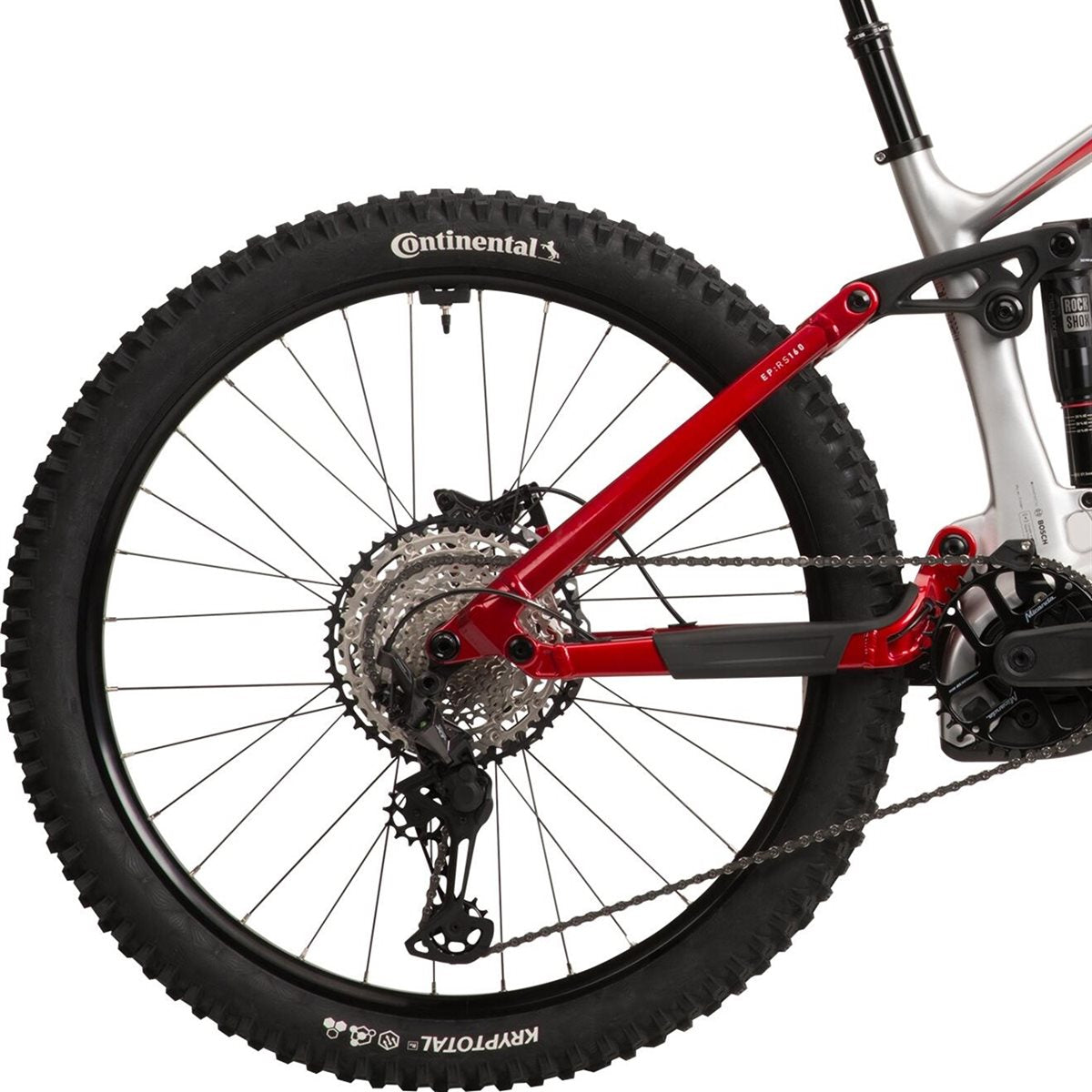 El MTB Corratec E-Power RS 160 Pro Silver/Red/Dark Grey