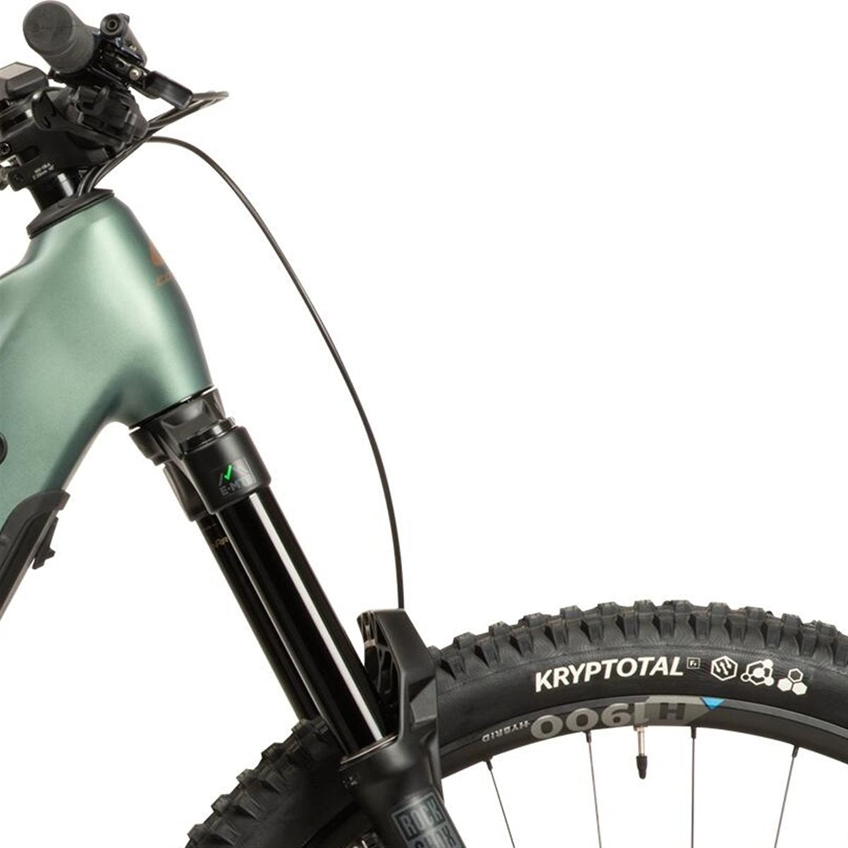 El MTB Corratec E-Power RS 160 Pro Team Dark Green/Light Blue/Bronze