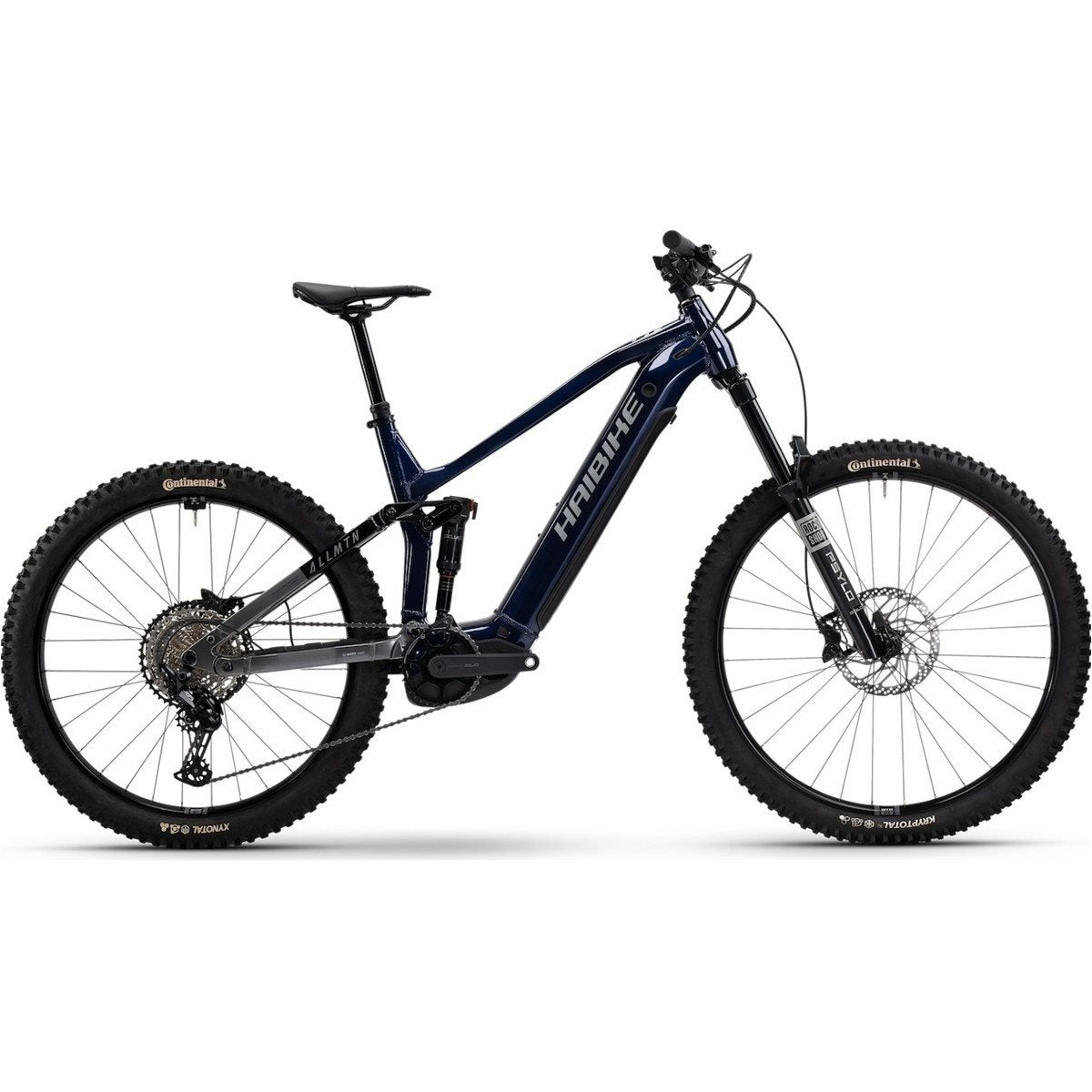 El MTB Haibike ALLMTN 6 Ocean Black/Grey