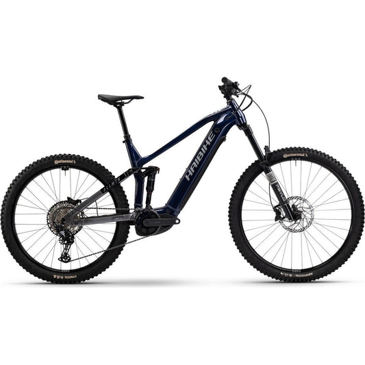 El MTB Haibike ALLMTN 6 Ocean Black/Grey