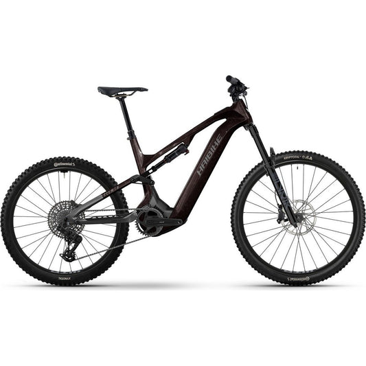 El MTB Haibike ALLMTN CF 9 Black/Platinum
