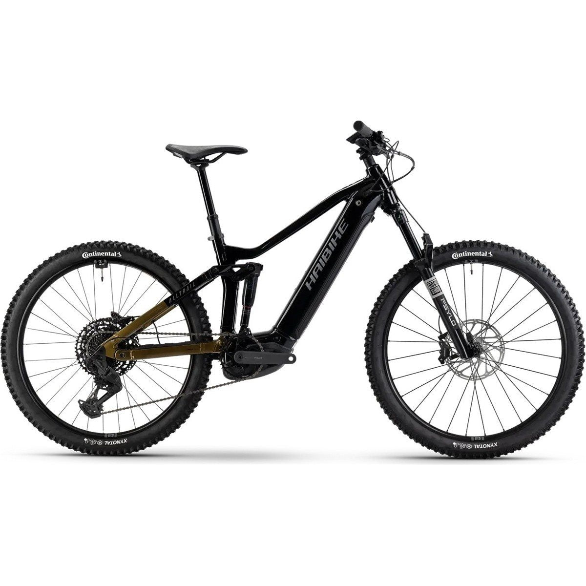 El MTB Haibike ALLTRAIL 10 Black/Ninja Gold/Grey