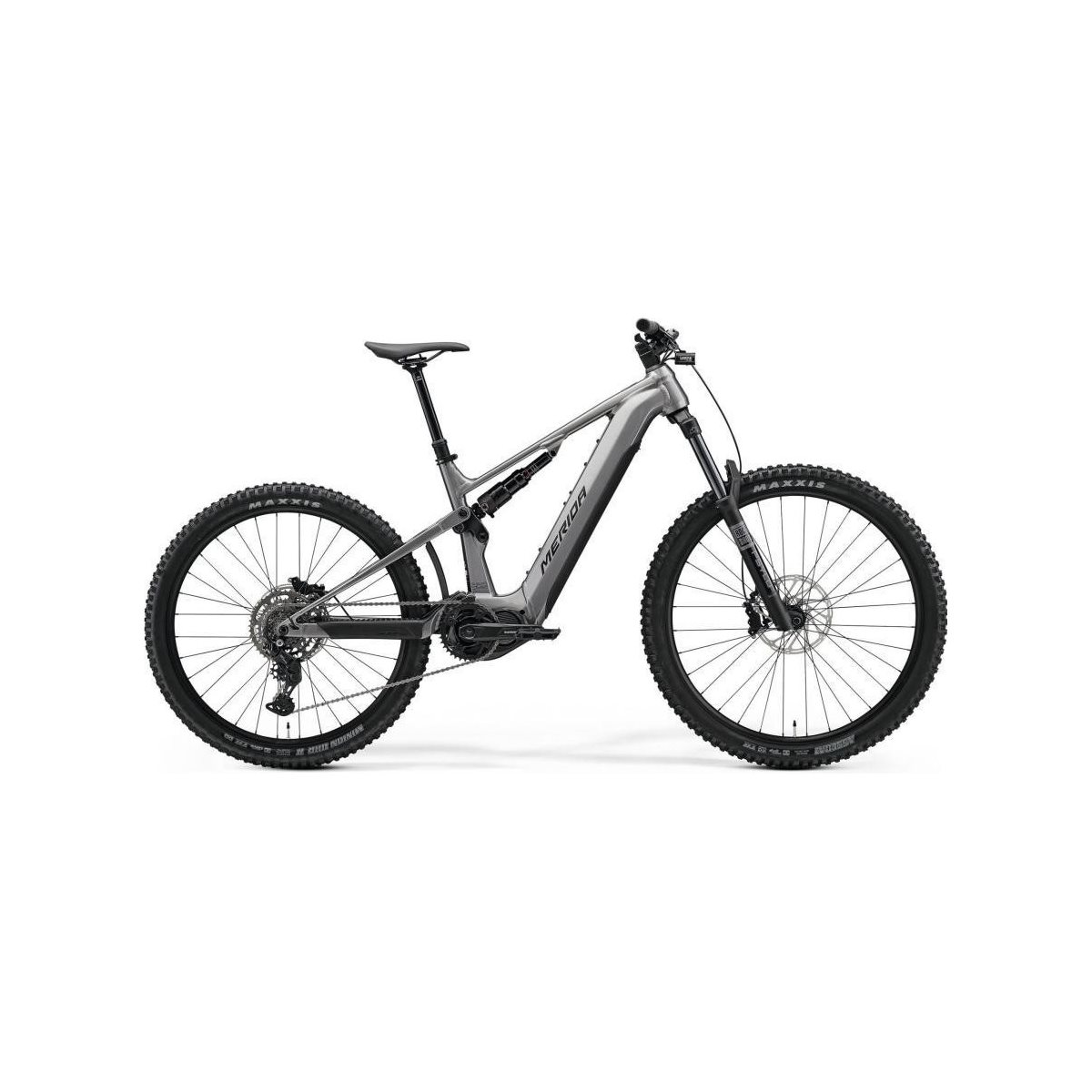 El MTB Merida eOne-Sixty 400 Gunmetal Grey/Black