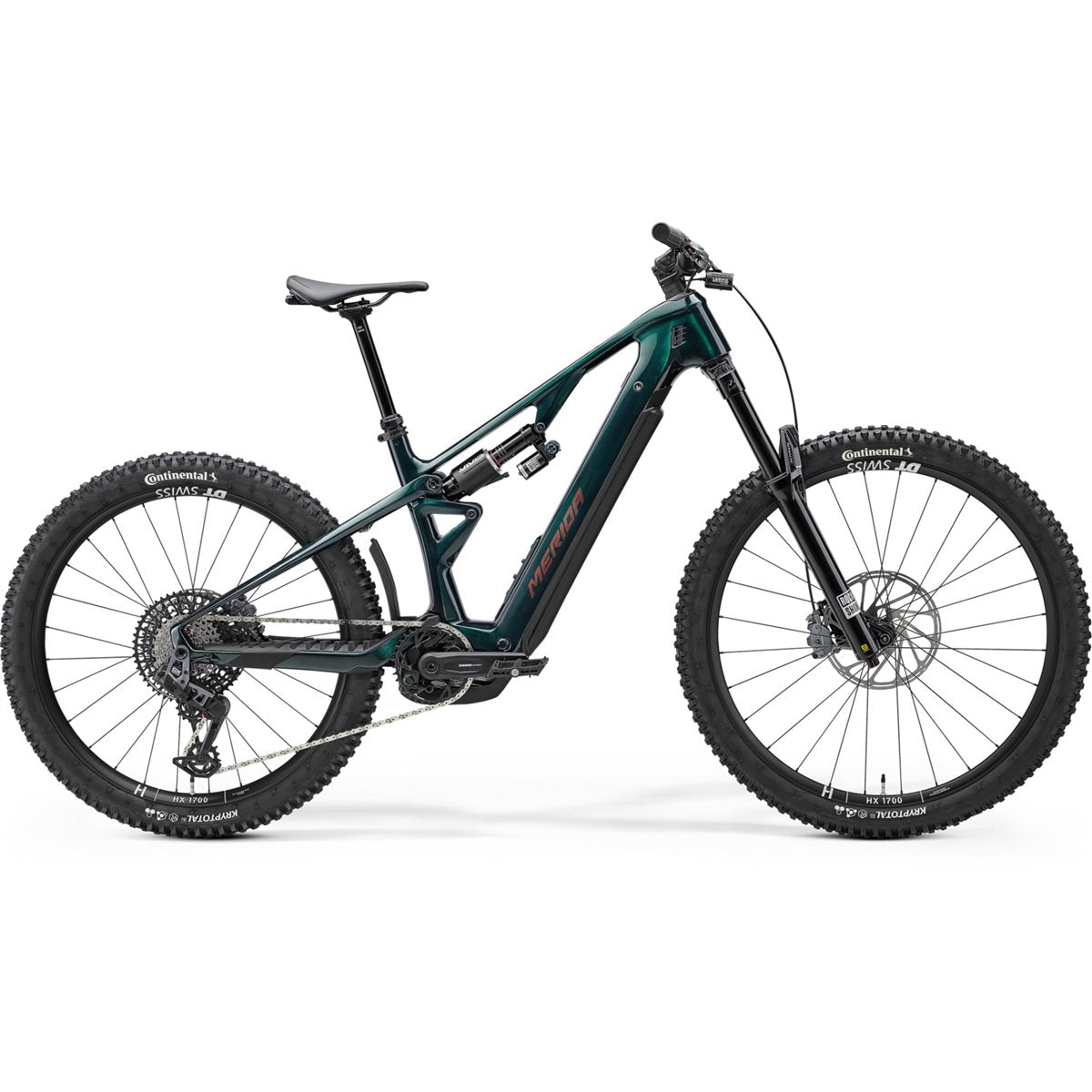 El MTB Merida Lithos 8000 Halo Green/Wildberry