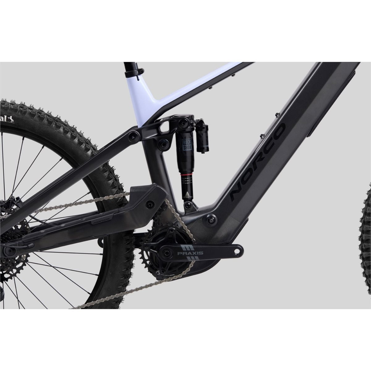 El MTB Norco Sight VLT CX C3 Grey