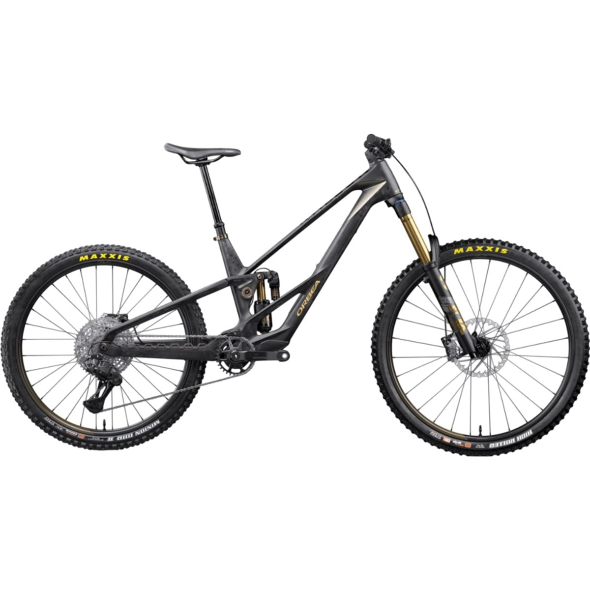 El MTB Orbea Rallon RS-LTD Mullet Fuel Carbon View/Magic Gold