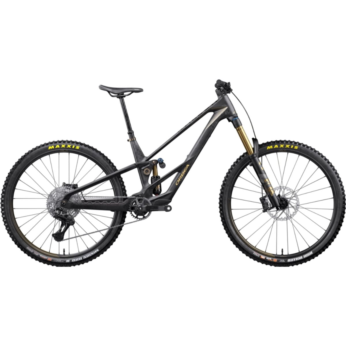 El MTB Orbea Rallon RS-Team Fuel Carbon View/Magic Gold