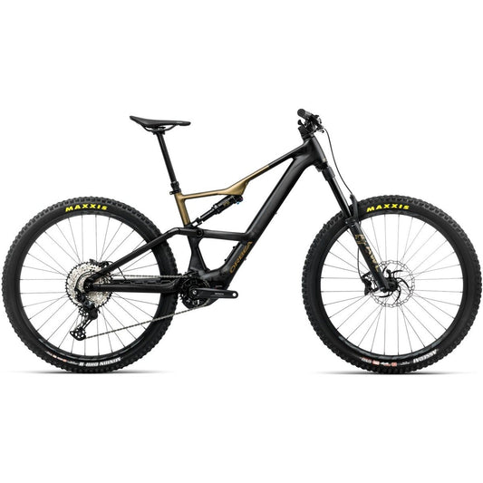 El MTB Orbea Rise LT H20 630Wh Diamond Black/Splash Olive Green